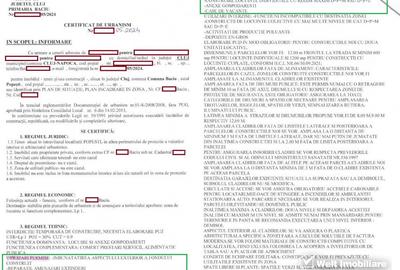 Teren Construcții intravilan de 1100 mp, în Popești