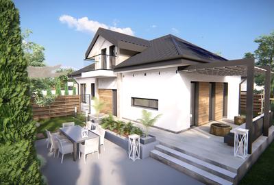 Casa P+M cu sistem HVAC | Pompa de caldura | Panouri fotovoltaice | Smart Home - 1