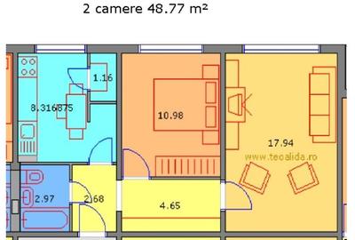 De vanzare apartament 2 camere Drumul Taberei - 7