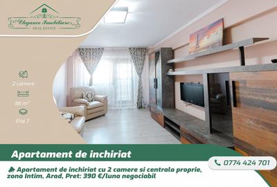 Apartament cu 2 camere decomandat, mobilat în Intim