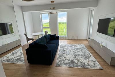 Apartament cu 2 camere, mobilat în Tunari