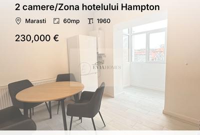 Apartament cu 2 camere decomandat, mobilat în Mărăști