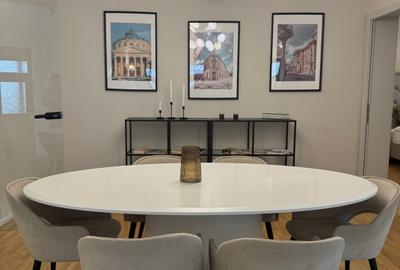 Apartament cu 4 camere semidecomandat în Kiseleff