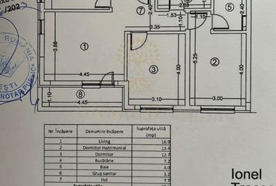3 Camere | Parcare | Et.2/3 Bloc Nou Zona Pacii - Drumul Belsugului - 9
