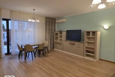 Apartament cu 3 camere semidecomandat, mobilat în Herăstrău
