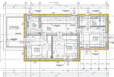 Casa individuala 4 camere semifinisata, 500mp teren, materiale premium - 5