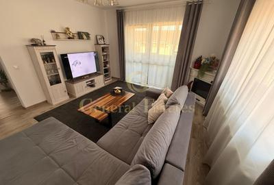 Apartament cu 3 camere decomandat, mobilat în Sânpetru