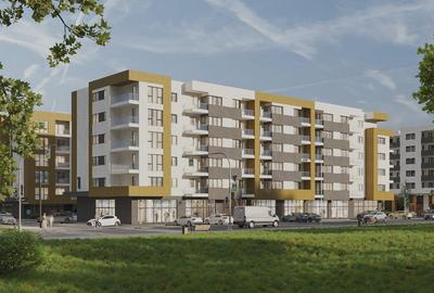 2 camere, etaj 3, balcon sticla, ansamblu 5 blocuri si parc 5000mp - 3