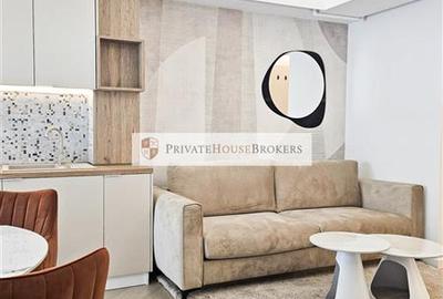 Apartament cu 2 camere semidecomandat, mobilat în Pipera