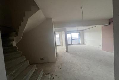 Apartament cu panorama pe 2 niveluri cu  scara interioara 115 mp si terasa  de 2 - 2
