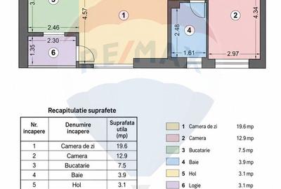 Apartament  modern cu 2 camere, Herastrau, gata de mutare, TVA inclus - 8