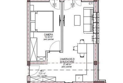 Apartament cu 2 camere si balcon la etajul 1 zona Lacul lui Binder - 4