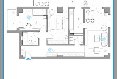 Adamant Towers | 3 camere FINALIZAT - in curs de intabulare - 17