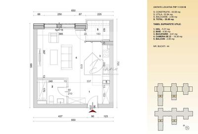 Obor Garsoniera 36 mp Obor High Garden East I Veranda Mall I Com 0% - 8