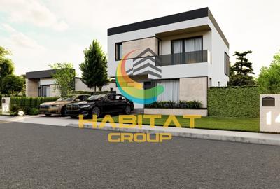 VILĂ MODERNĂ P+1 – 4 Camere, 3 Băi și Stație STB la intrare | Teren 323 mp - 1