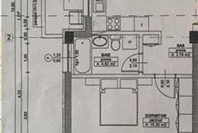 Apartament 3 camere,69 mp, situat pe strada Borhanciului! - 2