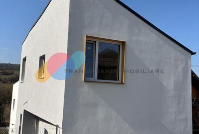 Casă cuplată modernă, 160 mp utili, semifinisată, curte amenajată - 11