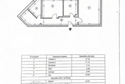 Biserica Albă Bd.Tomis Apartament cu 2 camere 66 mp + uscător și terasă - 6