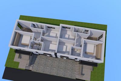 Teren 520 mp cu autorizație de construcție – proiect Duplex D+P+E, Borhanci - 9