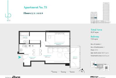 UP-site Floreasca | 2 Camere Premium | Boxă | Proprietar | Metrou Aviatiei - 8