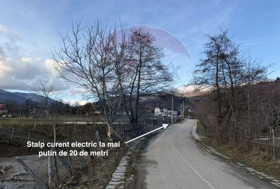 Teren de vanzare in Leresti si casa la roșu cu vedere spre Iezer - 4