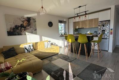 Apartament cu 2 camere, mobilat complet, complex privat - Borhanci - 2