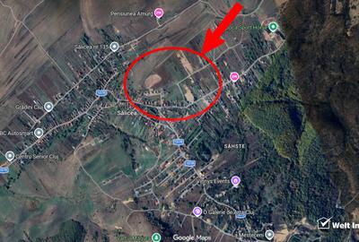 1500 mp front de 17,5 metri - Teren cu potential excelent in Salicea - 3