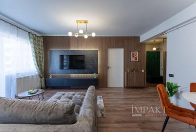 Apartament cu 2 camere semidecomandat, mobilat în Florești