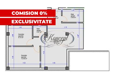 Apartament pe str. Sub Cetate, TVA si finisaje incluse in pret - 11