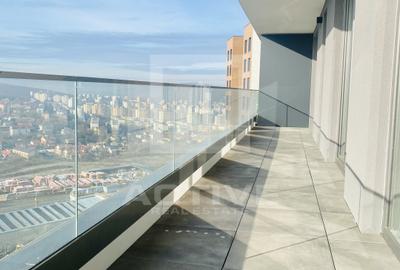 Penthouse 4 camere -terase panoramice -zona Lidl Frunzisului - 13