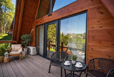 In incantare peisagistica,rafinata cabana, echipata,Moieciu,Bran,Brasov - 1