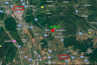 Moșia boierească din vârf de deal, Scorțeni - Prahova, comision 0% - 11