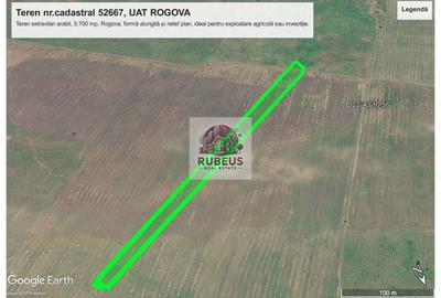 💎 BEST BUY AGRICOL: 1 HECTAR TEREN ROGOVA | CADUSTRU EFECTUAT | PREȚ - 1