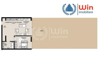 Proiect Nou! Apartament 2 camere | Et.2 | Terasa 124mp | Dambul Rotund - 2