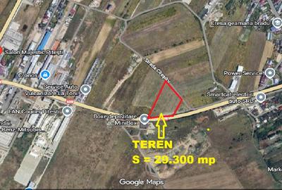 Proprietar, vand teren Albota, jud. Arges  29.300 mp deschidere 160 ml - 1