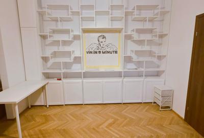 Apartament cu 3 camere semidecomandat, mobilat în Calea Victoriei