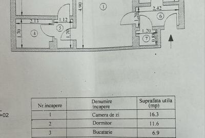 - Apartament 2 camere confort 1, etaj 2, Calea Galati - 2