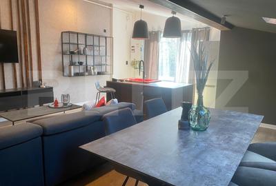 Apartament cu 3 camere semidecomandat, mobilat în Florești