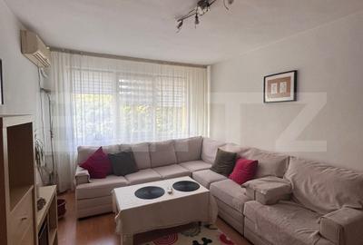 Apartament cu 3 camere semidecomandat, mobilat în Doamna Ghica