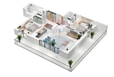 Apartament cu 3 camere în Nord