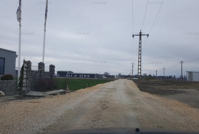 Teren 2100mp in DN 13-strada Durau, PUZ-prestari servicii, hale, depozitare! - 2