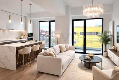 Apartament cu 2 camere semidecomandat în Aviației