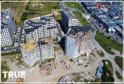 Apartament 2 camere, 42m² + 6m², Skyline City! - 1