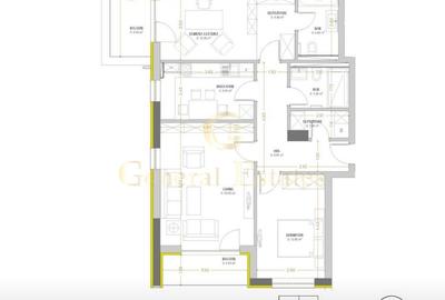 Apartament prima inchiriere | 3 camere, balcon panoramic - 14
