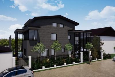 Vilă individuală- P+1+M | 19 camere | 400 mp utili/ 8 parcari - 19
