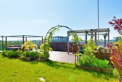 Penthouse cu Vedere 360° si Grădină Privată Lângă Lacul Baneasa - 19