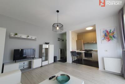 Apartament cu 2 camere open-space, mobilat în Giroc