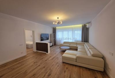 Apartament cu 4 camere decomandat, mobilat în Herăstrău