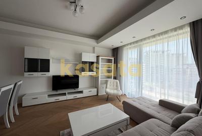 Apartament cu 2 camere semidecomandat, mobilat în Barbu Văcărescu