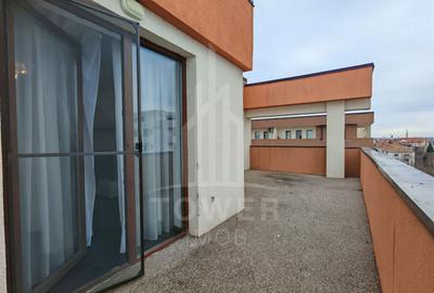 Penthouse 100 mp, terasă generoasă- vedere panoramică, compartimentare excelenta - 15